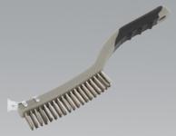 Wire Brush with Stainless Steel Fill & Scraper (List Price £5.95 exc VAT) WB105