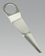 Air Knife Blade - 90mm - Offset Straight (List Price £14.25 exc VAT) WK025FSS90