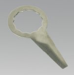 Air Knife Blade - 35mm - Flat Serrated (List Price £11.45 exc VAT) WK025FTS35
